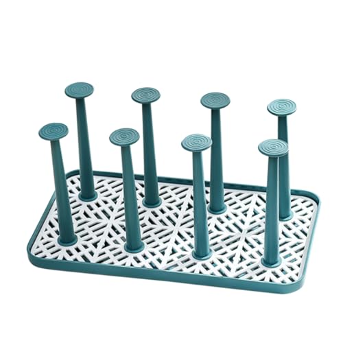 AUTSUPPL Praktischer Becher Abtropfgestell aus Robustem PP Material Stabiles Flaschen Trockengestell mit Hoher Tragkraft Platzsparender Organizer für Gläser und Wasserflaschen Modernes AUTSUPPL Praktischer Becher Abtropfgestell aus Robustem PP Material Stabiles Flaschen Trockengestell mit Hoher Tragkraft Platzsparender Organizer für Gläser und Wasserflaschen Modernes von AUTSUPPL