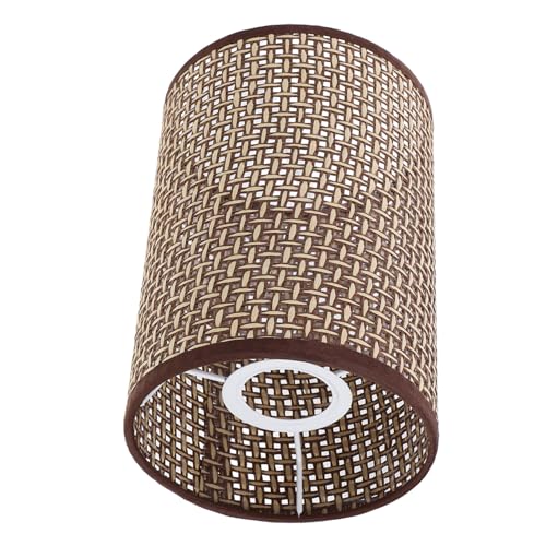AUTSUPPL Rattan Lampenschirm Geflochten Boho Stil Lampenschirmhalter Für Stehlampen Wohnzimmer Schlafzimmer Dekoration AUTSUPPL Rattan Lampenschirm Geflochten Boho Stil Lampenschirmhalter Für Stehlampen Wohnzimmer Schlafzimmer Dekoration von AUTSUPPL