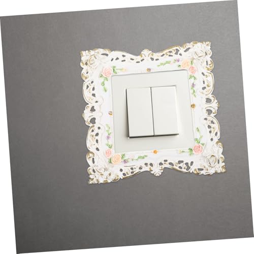 AUTSUPPL Resin Wandschalter Abdeckung Schutzplatte Wanddekor Steckdosenabdeckung Kompakt Leicht Einfache Montage Nordic Stil AUTSUPPL Resin Wandschalter Abdeckung Schutzplatte Wanddekor Steckdosenabdeckung Kompakt Leicht Einfache Montage Nordic Stil von AUTSUPPL