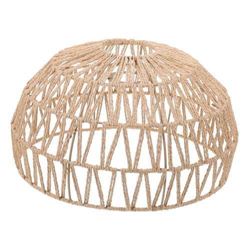 AUTSUPPL Retro Geflochtener Trommel lampenschirm aus Papierseil Hitzebeständig Einfacher Lampenschirm für Decken Wand Stehlampen Geeignet für Wohnzimmer Esszimmer und Schlafzimmer AUTSUPPL Retro Geflochtener Trommel lampenschirm aus Papierseil Hitzebeständig Einfacher Lampenschirm für Decken Wand Stehlampen Geeignet für Wohnzimmer Esszimmer und Schlafzimmer von AUTSUPPL