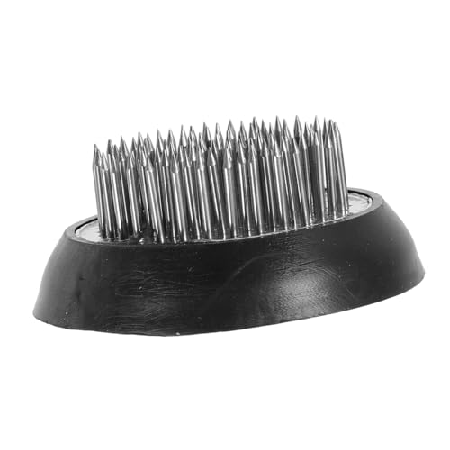 AUTSUPPL Runder Blumenstecknadelhalter Stahl mit Rutschfester Gummihülle Langlebiger Steckhilfe für Blumenarrangements für Getrocknete Blüten und Deko im Innen und Außenbereich AUTSUPPL Runder Blumenstecknadelhalter Stahl mit Rutschfester Gummihülle Langlebiger Steckhilfe für Blumenarrangements für Getrocknete Blüten und Deko im Innen und Außenbereich von AUTSUPPL