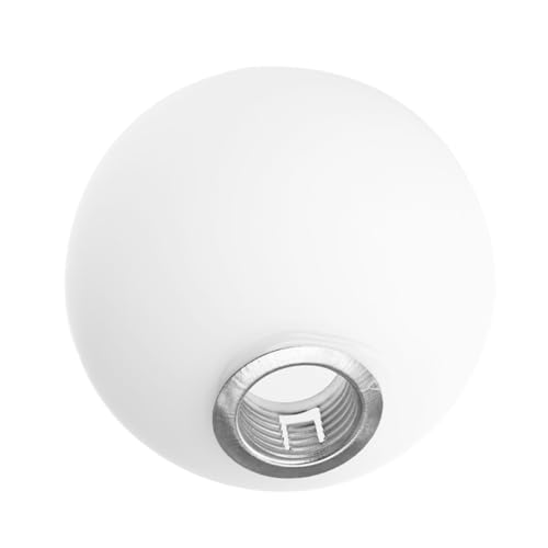 AUTSUPPL Runder Lampenglas Lampenschirm Glas Ersatzschirm für Pendelleuchte Fassung Moderner Lampenglas schirm für Deckenleuchte Wohnzimmer und Esszimmer von AUTSUPPL