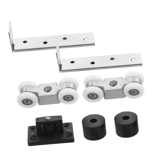 AUTSUPPL Schrank-schiebetürrollen Nylon und Stahl Geräuscharm und Langlebig mit Stabiler Laufschiene für Sanftes Gleiten Einsetzbar für Schiebetürtypen Stilvolles Design für Möbel und Türen AUTSUPPL Schrank-schiebetürrollen Nylon und Stahl Geräuscharm und Langlebig mit Stabiler Laufschiene für Sanftes Gleiten Einsetzbar für Schiebetürtypen Stilvolles Design für Möbel und Türen von AUTSUPPL