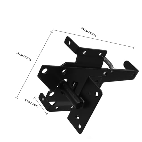 AUTSUPPL Schwerer Selbstsichernder Torschloss Riegel für Holzzaun Automatische Verriegelung Inklusive Befestigungsmaterial für Garten Pool und Industrie für Innen Außen Öffnende Tore AUTSUPPL Schwerer Selbstsichernder Torschloss Riegel für Holzzaun Automatische Verriegelung Inklusive Befestigungsmaterial für Garten Pool und Industrie für Innen Außen Öffnende Tore von AUTSUPPL