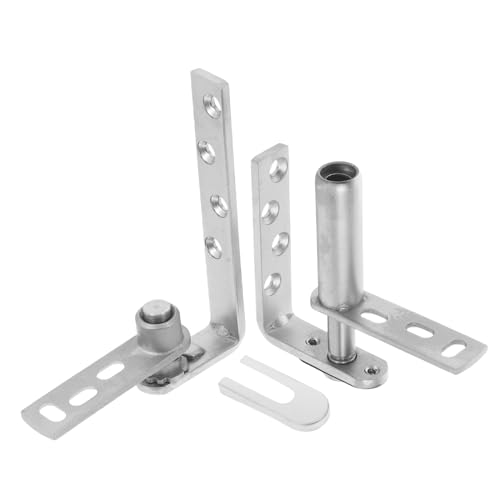 AUTSUPPL Schwerlast Edelstahl Pivot Scharnier mit Automatischem Schließen Verstecktes Kompaktes Hüftdesign Doppelseitiges Drehscharnier für Kleine Schrank Zimmertüren Modernes von AUTSUPPL
