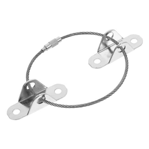 AUTSUPPL Schwerlast Möbelanker Kippsicherung Verstellbar für Schränke und Bücherregale Babyproofing Möbel Wandbefestigung Anti-kipp Schutz für Schuhschrank und Kommode von AUTSUPPL