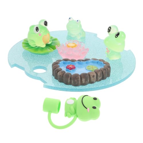 AUTSUPPL Silikon Trinkhalm Kappen Froschform Wiederverwendbar Staubschutz Trinkhalmaufsatz für Becher mit Niedlichem Frosch Design und Praktischem Staubschutz für Wasser Kaffee Tee AUTSUPPL Silikon Trinkhalm Kappen Froschform Wiederverwendbar Staubschutz Trinkhalmaufsatz für Becher mit Niedlichem Frosch Design und Praktischem Staubschutz für Wasser Kaffee Tee von AUTSUPPL