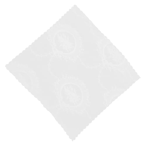 AUTSUPPL Spitzen Spiegelabdeckung für Kommode Staubschutz und Dekorativer Dresser Mirror Cover Langlebiger Feinstrukturierter Schminktisch Spiegelüberzug für Zuhause und Schlafzimmer von AUTSUPPL