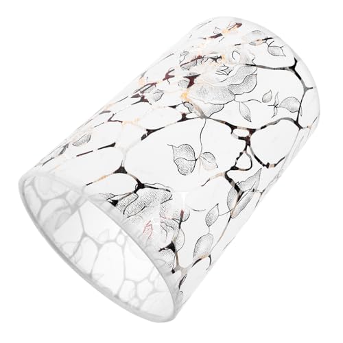 AUTSUPPL Stofflampenschirm für Stehlampe mit Bedrucktem Design Ersatzschirm für Lampen Weicher Lichtschutz Schützt Lampenstruktur für Wohnzimmer und Schlafzimmer von AUTSUPPL