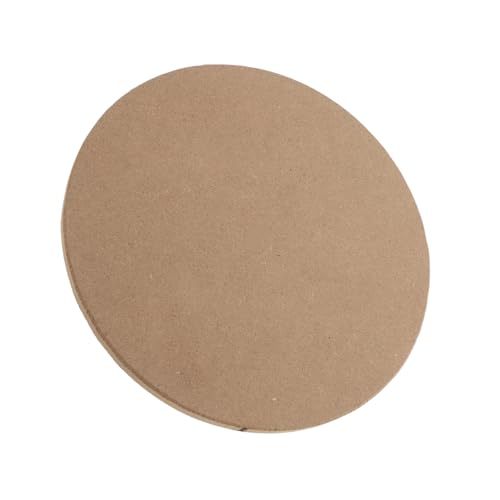 AUTSUPPL Töpferscheiben Holzscheibe Rundes Modellierwerkzeug Unbehandeltes Holz für Töpfern Töpferwerkzeug Tonkunst Basteln Tonplatte Trockenunterlage Tragbar Vielseitig für Atelier und von AUTSUPPL