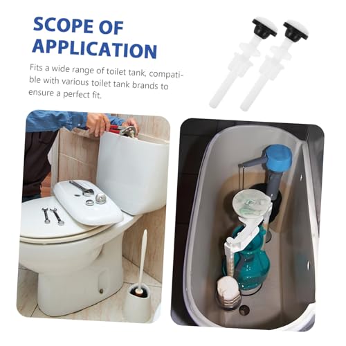AUTSUPPL Toilettenbefestigung Pom Schrauben Set Langlebig Hitzebeständig mit Dichtung für Standard Wc Spülkasten Geeignet Haushalt Büro Restaurant Schule AUTSUPPL Toilettenbefestigung Pom Schrauben Set Langlebig Hitzebeständig mit Dichtung für Standard Wc Spülkasten Geeignet Haushalt Büro Restaurant Schule von AUTSUPPL
