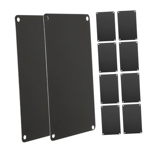 AUTSUPPL Versorgung 10 Stücke Metallschild Rohlinge Druck Türschild Hotel Typenschild Aluminium Gravur Blankoschilder AUTSUPPL Versorgung 10 Stücke Metallschild Rohlinge Druck Türschild Hotel Typenschild Aluminium Gravur Blankoschilder von AUTSUPPL
