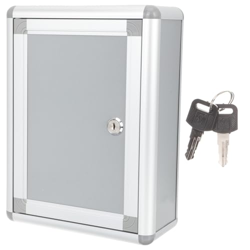 AUTSUPPL Vintage Briefkasten aus Edelstahl Abschließbare Wandbox mit Großem Fassungsvermögen für Briefe und Dokumente Robuste Postbox im Retro Stil Platzsparend und Wetterbeständig als AUTSUPPL Vintage Briefkasten aus Edelstahl Abschließbare Wandbox mit Großem Fassungsvermögen für Briefe und Dokumente Robuste Postbox im Retro Stil Platzsparend und Wetterbeständig als von AUTSUPPL