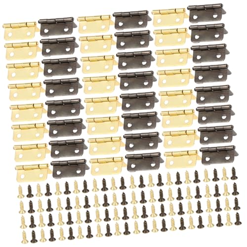 AUTSUPPL Vintage Scharniere mit Schrauben Robuste Schrank Möbelscharniere für DIY Holzbox Schmuck Geschenkkisten Rostbeständig und Langlebig Vielseitig für Schränke und Vitrinen AUTSUPPL Vintage Scharniere mit Schrauben Robuste Schrank Möbelscharniere für DIY Holzbox Schmuck Geschenkkisten Rostbeständig und Langlebig Vielseitig für Schränke und Vitrinen von AUTSUPPL