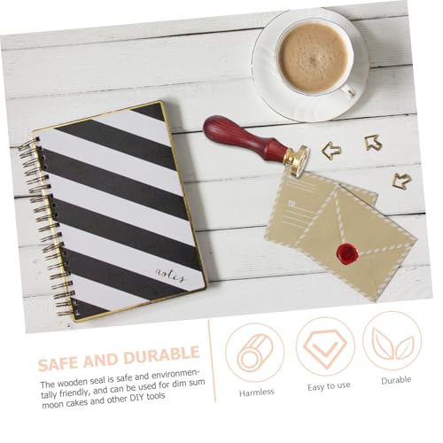 AUTSUPPL Wachssiegel Stempel mit Holzgriff Klarer Blütenstempel für Umschläge und Karten Langlebiger DIY Wax Seal Stempel zur Kreativen Geschenkverpackung und Einladungskarten Dekoration AUTSUPPL Wachssiegel Stempel mit Holzgriff Klarer Blütenstempel für Umschläge und Karten Langlebiger DIY Wax Seal Stempel zur Kreativen Geschenkverpackung und Einladungskarten Dekoration von AUTSUPPL