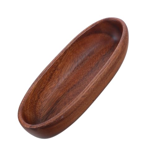 AUTSUPPL Walnuss holzboot tablett Retrostilvolle Vielseitige Salat Obstschale Langlebige Kreative Servierplatte für Familienfeiern und Partys AUTSUPPL Walnuss holzboot tablett Retrostilvolle Vielseitige Salat Obstschale Langlebige Kreative Servierplatte für Familienfeiern und Partys von AUTSUPPL