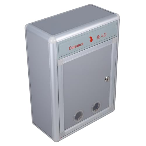 AUTSUPPL Wandmontierte Vorschlagsbox aus Multifunktionale Beschwerde und Abstimmungsbox mit Schloss für Gewerbe und Zuhause Langlebig und Praktisch AUTSUPPL Wandmontierte Vorschlagsbox aus Multifunktionale Beschwerde und Abstimmungsbox mit Schloss für Gewerbe und Zuhause Langlebig und Praktisch von AUTSUPPL