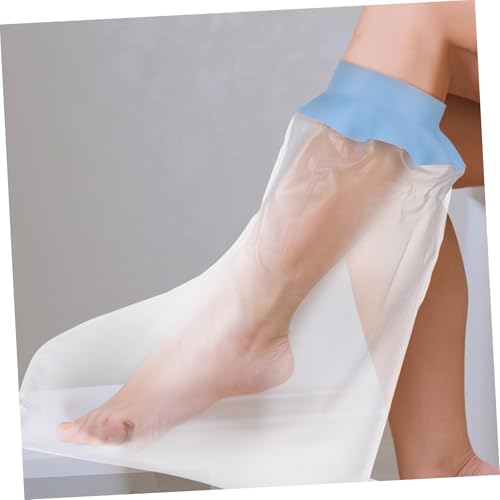 AUTSUPPL Wasserdichte Fußabdeckung Dusche aus Elastischem Silikon Passend mit Sicherem Dichtungsring und Aufhängeschlaufe Leichter Schutz für Gipsfuß und Verletzten Fuß Beim Duschen AUTSUPPL Wasserdichte Fußabdeckung Dusche aus Elastischem Silikon Passend mit Sicherem Dichtungsring und Aufhängeschlaufe Leichter Schutz für Gipsfuß und Verletzten Fuß Beim Duschen von AUTSUPPL