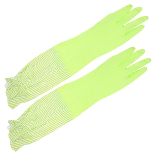 AUTSUPPL Winter Küchenhandschuhe zum Abwaschen mit Futter Dicke Lange Ärmel Warmhaltend Rutschfest Grün für Geschirrspülen und Hausarbeit AUTSUPPL Winter Küchenhandschuhe zum Abwaschen mit Futter Dicke Lange Ärmel Warmhaltend Rutschfest Grün für Geschirrspülen und Hausarbeit von AUTSUPPL