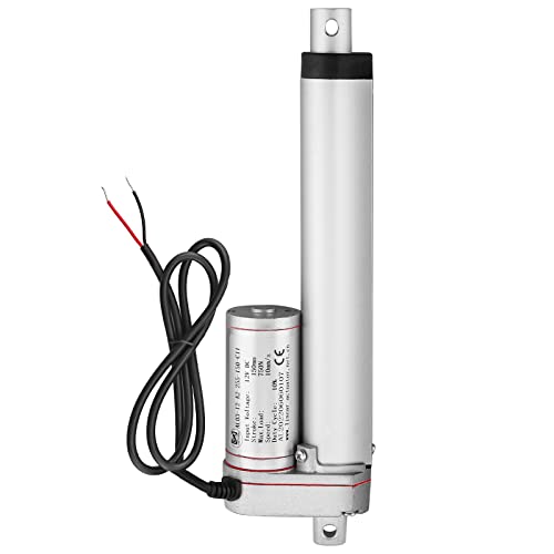 AUTTGINN Linearmotor,750N 150mm DC 12V Linear Actuator Motor Elektro Zylinder Schubstangenmotor für Auto,Möbel,RV,Türöffner,Industrielle Landwirtschaft, Gefäße usw von AUTTGINN