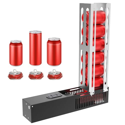 Automatischer Elektrischer Dosenzerkleinerer, Zum Recycling Von 8oz-16oz Aluminiumdosen, Für 8 Dosen, Müllverdichter Für Selters, Bierdosen von AUTUMFLATGAO