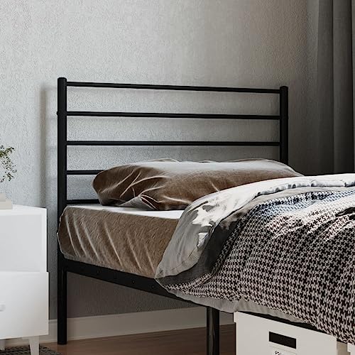 AUUIJKJF Home Items,Metal Headboard Black 90 cm,suit furniture von AUUIJKJF