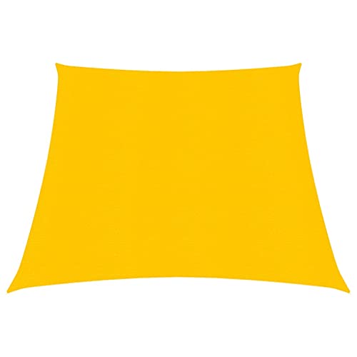 Haushaltsartikel, Sonnensegel, 160 g/m², Gelb, 3/4 x 2 m, HDPE, passend für Möbel von AUUIJKJF
