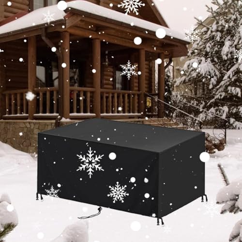 Abdeckplane Gartenmöbel Wasserdicht,Garden Furniture Cover WaterproofPlane Gartenmöbel Wasserdicht Schutzhülle 160x95cm 600d Oxford Abdeckung, Schutzhülle Gartenmöbel Winterfest 160x95x74cm/LxWxH von AUUZPI