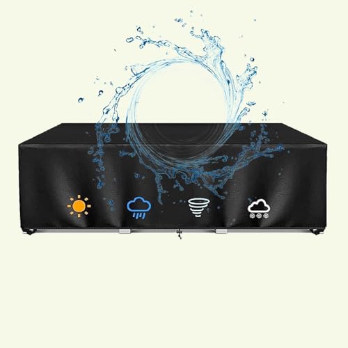 Abdeckungen Für Gartenmöbel Winterfest 330x285x94cm/LxWxH Abdeckung Gartenmöbel Winterfest,Abdeckplane Gartenmöbel,Große Gartenmöbel Abdeckungen Rechteckig 420d Oxford Gewebe Gartentisch Abdeckung Abdeckungen Für Gartenmöbel Winterfest 330x285x94cm/LxWxH Abdeckung Gartenmöbel Winterfest,Abdeckplane Gartenmöbel,Große Gartenmöbel Abdeckungen Rechteckig 420d Oxford Gewebe Gartentisch Abdeckung von AUUZPI