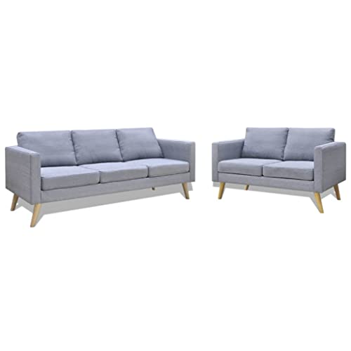 AUVNQDUC Sofa Stof(Color:Hellgrau,Size:50 x 34 x 15 cm (L x B x T)) von AUVNQDUC