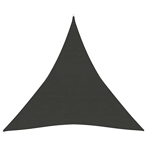 AUVYI Sonnensegel Garten Anthrazit Sonnenschutz Dreieck Wind- und Wasserdurchlässig Sonne Segel Schimmel- und UV-beständig Atmungsaktives HDPE 4x4x4 m Outdoor Segel Pool AUVYI Sonnensegel Garten Anthrazit Sonnenschutz Dreieck Wind- und Wasserdurchlässig Sonne Segel Schimmel- und UV-beständig Atmungsaktives HDPE 4x4x4 m Outdoor Segel Pool von AUVYI