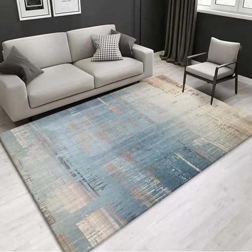 AUWUUA Bunter nordischer moderner Abstrakter Teppich Wohnzimmer, 180 x 240 cm, waschbarer Rutschfester Teppich für Schlafzimmer, Eingangsbereich, Esszimmer, Küche, Büro, weiche Bodenmatte AUWUUA Bunter nordischer moderner Abstrakter Teppich Wohnzimmer, 180 x 240 cm, waschbarer Rutschfester Teppich für Schlafzimmer, Eingangsbereich, Esszimmer, Küche, Büro, weiche Bodenmatte von AUWUUA