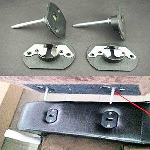 AUXPhome Universal-Klemmverbinder für Sofas, Couch, einpoliger Stil, für Liegestuhl, Sofa, Möbel, 2 Stück von AUXPhome
