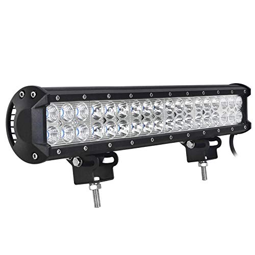 AUXTINGS 46cm 108W LED Arbeitsscheinwerfer Bar LED Scheinwerfer 12V 24V mit Kabelbaum Flutlicht Reflektor Combo Arbeitslicht Zusatzscheinwerfer für Auto Offroad Traktor SUV UTV ATV AUXTINGS 46cm 108W LED Arbeitsscheinwerfer Bar LED Scheinwerfer 12V 24V mit Kabelbaum Flutlicht Reflektor Combo Arbeitslicht Zusatzscheinwerfer für Auto Offroad Traktor SUV UTV ATV von AUXTINGS