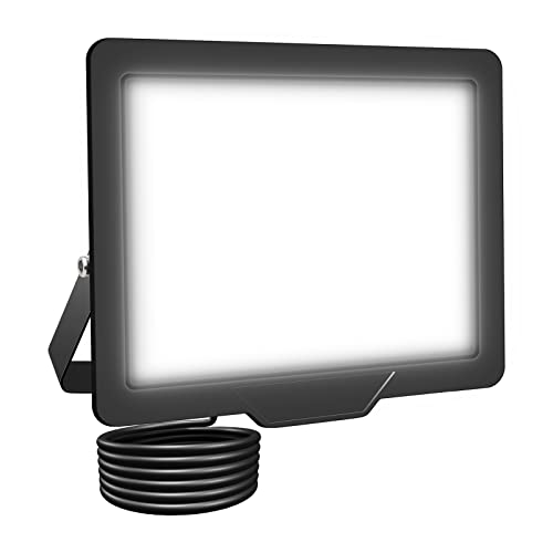 AUXTINGS LED Strahler Außen,30W 3000LM LED Scheinwerfer 6000K LED Fluter Kaltweiß Aussenstrahler Flutlicht Aussenlampe Beleuchtung für Innenhöfe Sportplatz Garage Garten Werkstatt,IP66 Wasserdicht von AUXTINGS