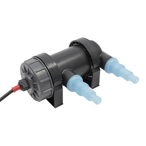 AUYART Aquarium-Reiniger- Entkeimung Algizid,Algenvernichter Fish Tank,Submersible Waterproof Aquarienreiniger für Reinigung von Aquarien, Aquarien und Teichen (5W) von AUYART