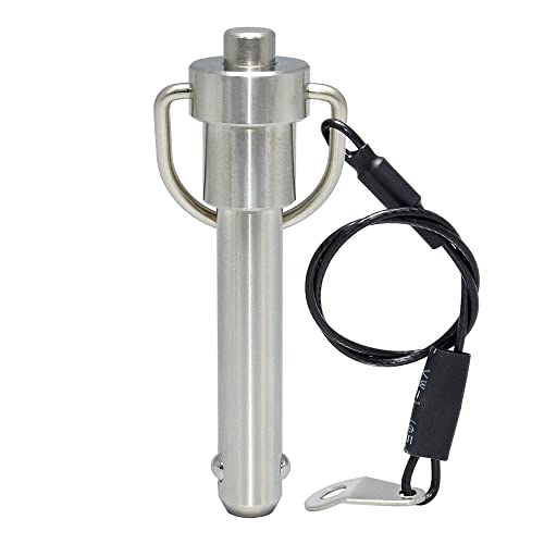 AUZHU- PLN- Metrik-Edelstahl-Kugelsperrbolzen Steckbolzen Positionierstifte Federstifte Schnellverschlussstifte mit Druckknopf Indexierstifte Sicherheitsnadeln Dübel Größe: M 16 mm - L 150 mm AUZHU- PLN- Metrik-Edelstahl-Kugelsperrbolzen Steckbolzen Positionierstifte Federstifte Schnellverschlussstifte mit Druckknopf Indexierstifte Sicherheitsnadeln Dübel Größe: M 16 mm - L 150 mm von AUZHU