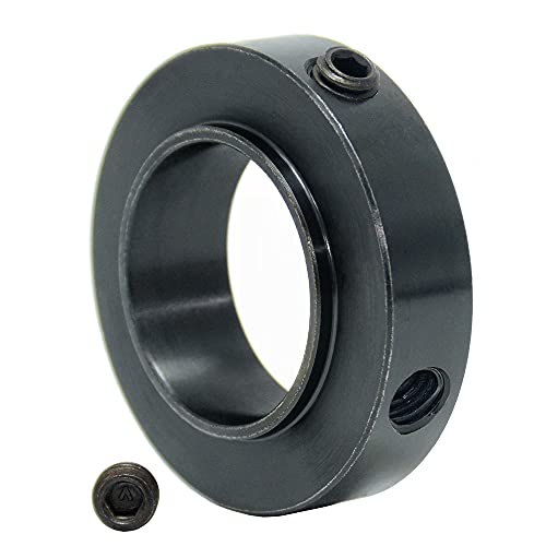 AUZHU- SCJ - Metrisch- Stahl-Stellringe Klemmringe Begrenzungsring Achsklemme Lokalisierungsring Haltering Positionierungsring Halsband Schnellspann-Fester Kragen Größe: ID 30 mm - Höhe 15.5 mm von AUZHU