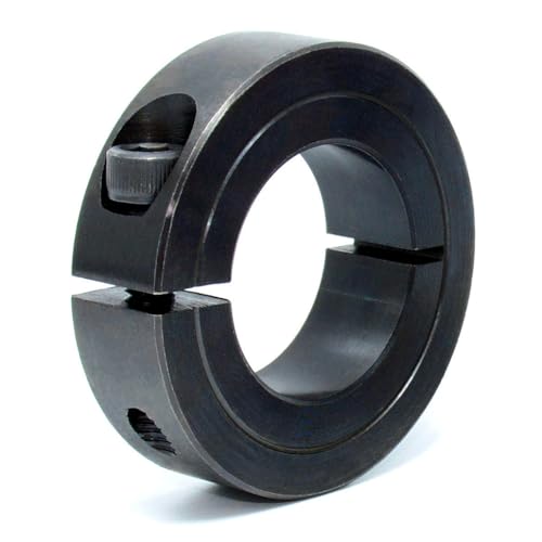 AUZHU- SCM - Metrisch- Stahl- Geschlitzte Stellringe Klemmringe Begrenzungsring Achsklemme Lokalisierungsring Haltering Positionierungsring, Schnellspann-Fester Kragen Größe: ID 8 mm- OD 18 mm von AUZHU