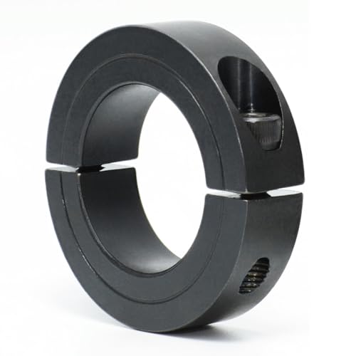 AUZHU- SCR - Metrisch - Stahl- Geteilte Stellringe Klemmringe Begrenzungsring Achsklemme Lokalisierungsring Sprengring Positionierungsring Schnellspann-Fester Kragen Größe: ID 40 mm- OD 70 mm von AUZHU