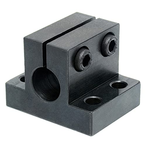 AUZHU STB – Rohrklemmenverbinder Stahl Flansch Shaft Bracket Tube Supports Strebe Clamps Tube Connector Joints Shaft Support Post mounts Brackets for Device Stands Sensor Holders von AUZHU