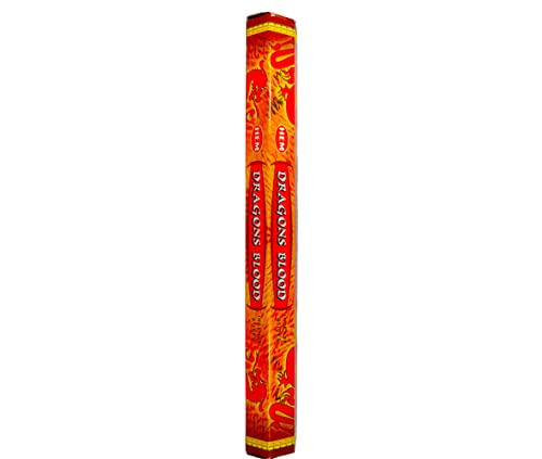 Hem Agarbathi Räucherstäbchen Incense Sticks 12 Stück + AV AVIShI Holder/Räucherstäbchenhalter (Dragons Blood) von AV AVIShI