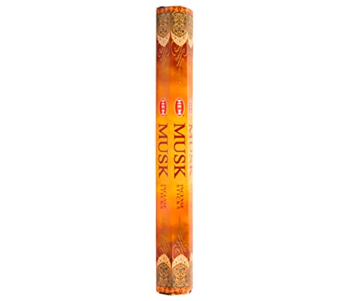 Hem Agarbathi Räucherstäbchen Incense Sticks 12 Stück + AV AVIShI Holder/Räucherstäbchenhalter (Musk) von AV AVIShI