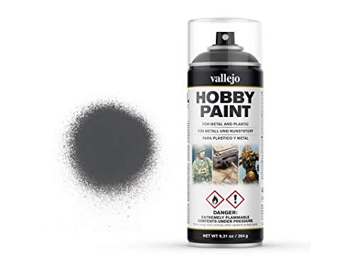 AV Vallejo Hobby Spray Paint 28002 Panzer Grey (400ml) von AV Vallejo