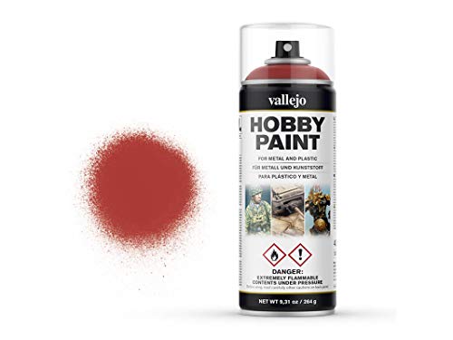 AV Vallejo Hobby Spray Paint 28016 Scarlet Red (400ml) von AV Vallejo