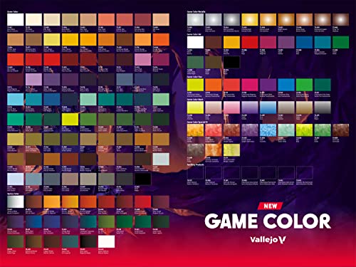 Color Chart Vallejo CC266: Game Color & Xpress Color von AV Vallejo