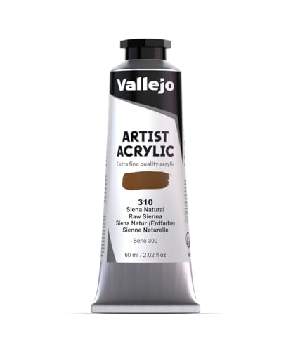 Farbe Vallejo Acrylic Artist Color 16310 Raw Sienna (60ml) von AV Vallejo