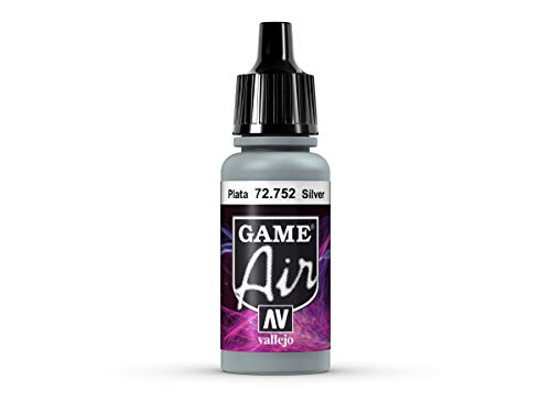 Farbe Vallejo Game Air 72752 Silver (17ml) von Vallejo