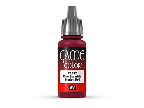 Farbe Vallejo Game Color 72012 Scarlett Red (17ml) von Vallejo