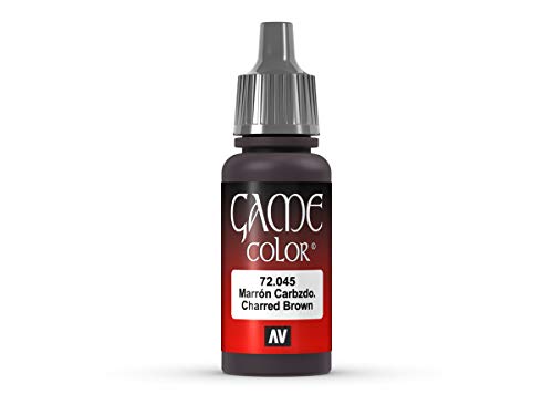 Farbe Vallejo Game Color 72045 Charred Brown (17ml) von Vallejo